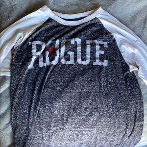Rogue Fitness Baseball 3/4 length Tee
